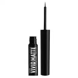 Kruidvat NYX Professional Makeup 01 Black Vivid Matte Liquid Liner aanbieding