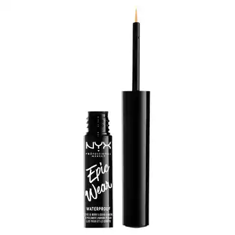 Kruidvat NYX Professional Makeup Epic Wear 08 Yellow Waterproof Liquid Eyeliner aanbieding