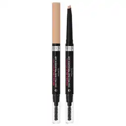 Kruidvat L'Oréal Paris Infaillible 24H Brow 7.0 Blonde Filling Triangular Pencil aanbieding