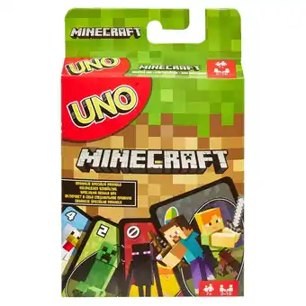 Kruidvat Mattel Minecraft Uno aanbieding