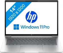 MediaMarkt HP ProBook 4 G1R - 16 inch - Core 5 120U - 16 GB - 512 GB - Windows 11 Pro aanbieding