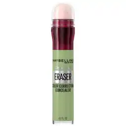 Kruidvat Maybelline New York Instant Eraser Green Color Correcting Concealer aanbieding