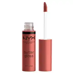 Kruidvat NYX Professional Makeup Butter Gloss 16 Praline Lipgloss aanbieding