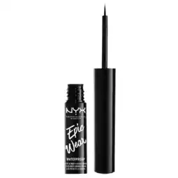 Kruidvat NYX Professional Makeup Epic Wear 01 Black Waterproof Liquid Eyeliner aanbieding