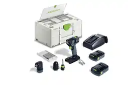 Amazon Festool Taladro atornillador a baterÃa TXS 18 C 3,0-Set aanbieding