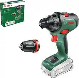 Amazon Bosch accuschroefboormachine AdvancedDrill 18 (zonder accu, 18V-systeem, in kartonnen doos) aanbieding