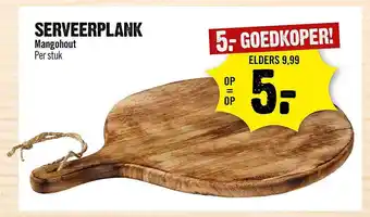 Dirck 3 Serveerplank mangohout aanbieding