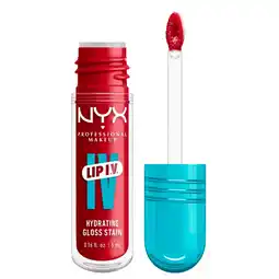 Kruidvat NYX Professional Makeup Lip IV 11 Red-y.Set.Wet Hydraterende Lipgloss aanbieding