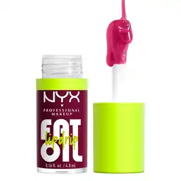 Kruidvat NYX Professional Makeup That's Chic Fat Oil Lip Drip Lipolie aanbieding
