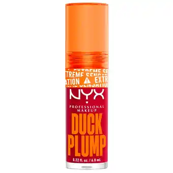 Kruidvat NYX Professional Makeup 14 Hall Of Flame Duck Plump Extreme Sensation Lipgloss aanbieding