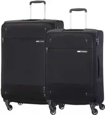 Coolblue Samsonite Base Boost Expandable Spinner 78+66 cm Black aanbieding