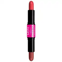 Kruidvat NYX Professional Makeup Dual Ended 03 Coral and Deep Peach Cream Blush Wonderstick aanbieding