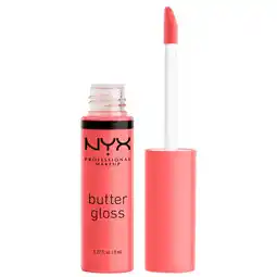 Kruidvat NYX Professional Makeup Butter Gloss 05 Crème Brûlée Lipgloss aanbieding