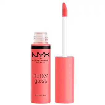 Kruidvat NYX Professional Makeup Butter Gloss 05 Crème Brûlée Lipgloss aanbieding