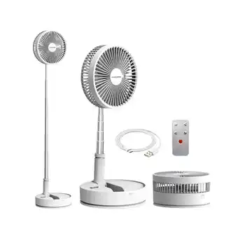 ANWB Vulpes Goods Draadloze Statiefventilator 4in1 Wit aanbieding