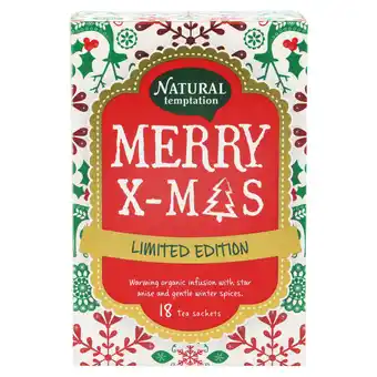 Holland & Barrett Natural Temptation Merry X-Mas Limited Edition - 18 theezakjes aanbieding