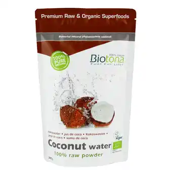 Holland & Barrett Biotona Coconut Water Poeder - 200g aanbieding