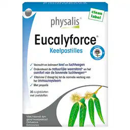 Holland & Barrett Physalis Eucalyforce - 30 zuigtabletten aanbieding