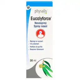 Holland & Barrett Physalis Eucalyforce Neusspray - 30ml aanbieding