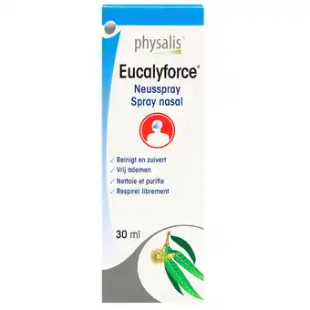 Holland & Barrett Physalis Eucalyforce Neusspray - 30ml aanbieding