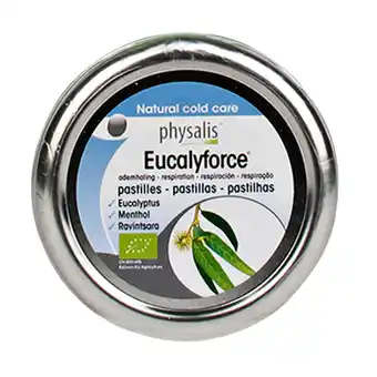 Holland & Barrett Physalis Eucalyforce Pastilles Bio - 45g aanbieding