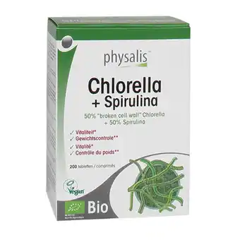 Holland & Barrett Physalis Chlorella + Spirulina - 200 tabletten aanbieding