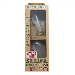 Holland & Barrett Jack N' Jill Vingertandenborstel Baby - 2 stuks aanbieding
