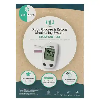Holland & Barrett Go-Keto Kickstart Set - incl. 10 ketonenstrips aanbieding
