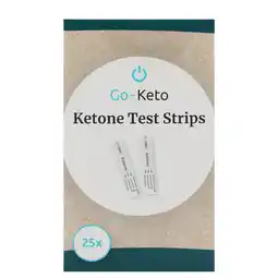 Holland & Barrett Go-Keto Ketone Test Strips – 25 stuks aanbieding