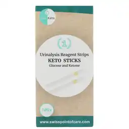 Holland & Barrett Go-Keto Urinesticks Glucose & Ketose – 100 stuks aanbieding