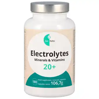 Holland & Barrett Go-Keto Elektrolyten - 180 capsules aanbieding