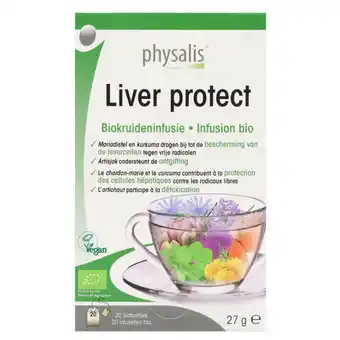Holland & Barrett Physalis Liver Protect Kruideninfusie - 20 theezakjes aanbieding