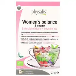 Holland & Barrett Physalis Women's Balance & Energy Kruideninfusie - 20 theezakjes aanbieding
