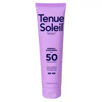 Holland & Barrett Tenue Soleil Mineral Sunscreen SPF50 - 100ml aanbieding