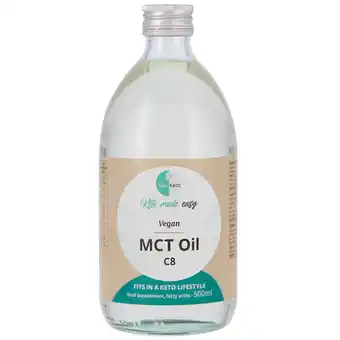 Holland & Barrett Go-Keto MCT-Olie Pure C8 – 500 ml aanbieding