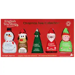 Holland & Barrett English Tea Shop Christmas Characters - 10 theezakjes aanbieding