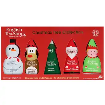 Holland & Barrett English Tea Shop Christmas Characters - 10 theezakjes aanbieding