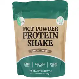 Holland & Barrett Go-Keto MCT-Poeder Protein Shake Chocolade - 400g aanbieding