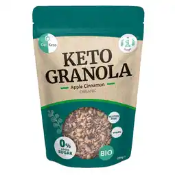 Holland & Barrett Go-Keto Granola Appel Kaneel - 290g aanbieding