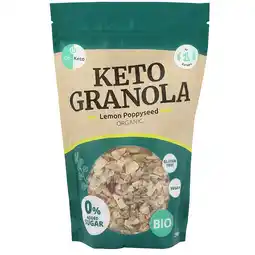 Holland & Barrett Go-Keto Granola Citroen Maanzaad - 290g aanbieding