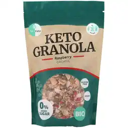 Holland & Barrett Go-Keto Granola Framboos - 290g aanbieding