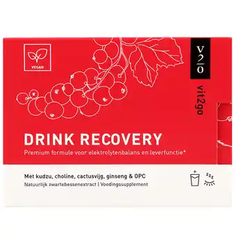 Holland & Barrett Vit2Go Drink Recovery met Kudzu - 10 zakjes aanbieding
