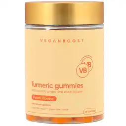 Holland & Barrett Veganboost Kurkuma Gummies - 60 gummies aanbieding