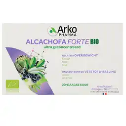 Holland & Barrett Arkopharma Alcachofa Forte Bio - 20 drinkampullen aanbieding