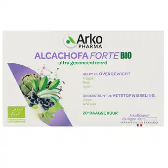 Holland & Barrett Arkopharma Alcachofa Forte Bio - 20 drinkampullen aanbieding