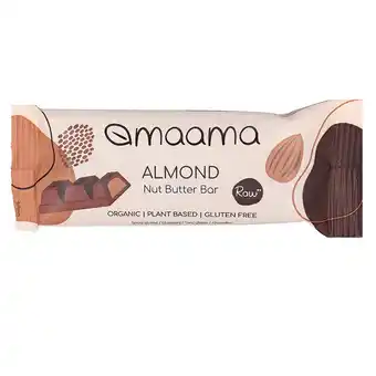 Holland & Barrett maama Almond Nut Butter Bar - 25g aanbieding