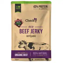 Holland & Barrett Cherky Beef Jerky Teriyaki – 30g aanbieding
