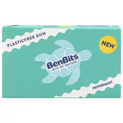 Holland & Barrett BenBits Gum Peppermint - 18g aanbieding