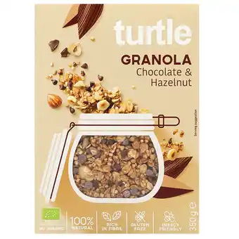 Holland & Barrett Turtle Granola Chocolade & Hazelnoot - 350g aanbieding