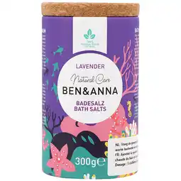 Holland & Barrett Ben & Anna Badzout Lavendel - 300g aanbieding
